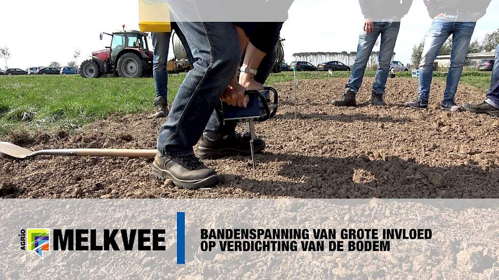 Bandenspanning van grote invloed op verdichting van de bodem