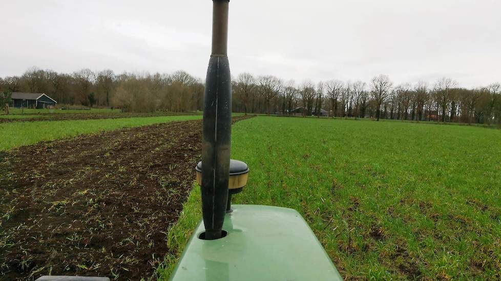 Deze deelnemer in Vorden (Gelderland) nam LG's advies ter harte en pakte zijn vanggewas al op 20 maart een eerste keer aan.