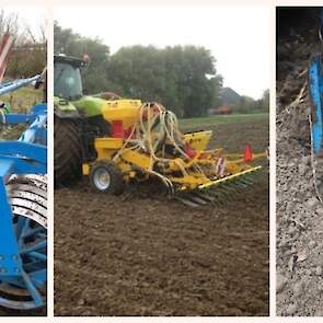 Deze zaaitechniek is te vinden als compleet opgebouwde zaaitechniek of als aangepaste cultivator met slangen achter de beitels. De cultivator blijft inzetbaar voor andere toepassingen en ook op zware gronden haal je met deze machines de juiste diepte.