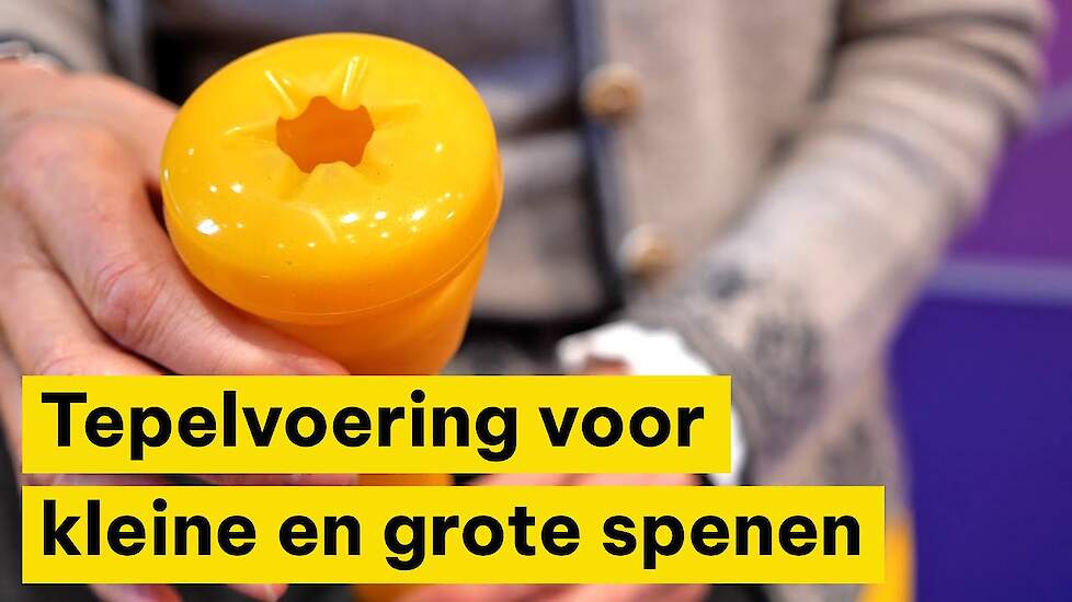 Één tepelvoering voor grote en kleine spenen