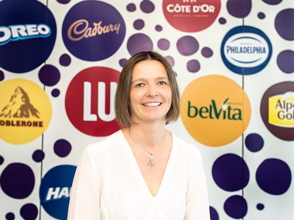 Vanessa Harrer van snackfabrikant Mondelēz International.