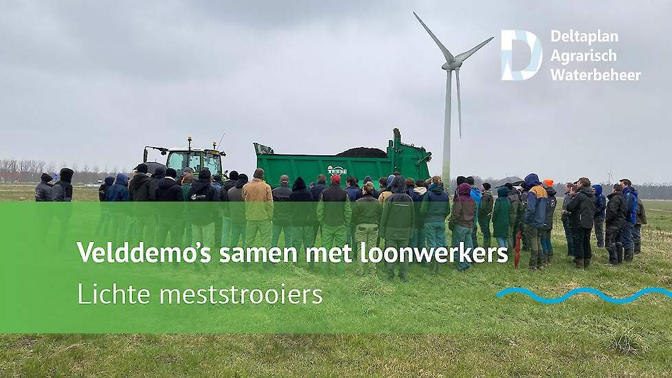 Mest strooien in het voorjaar met zo min mogelijk schade aan bodemstructuur