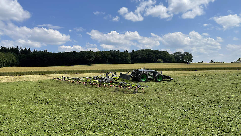 De drie partijen experimenteren met het autonoom bedienen van schudders van steeds grotere breedte.