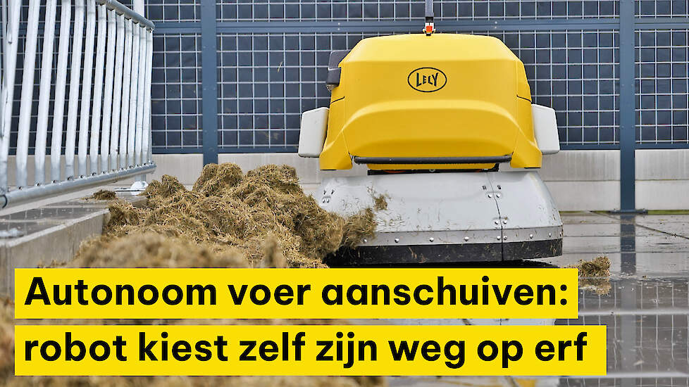 Autonoom voer aanschuiven: robot kiest zelf zijn weg