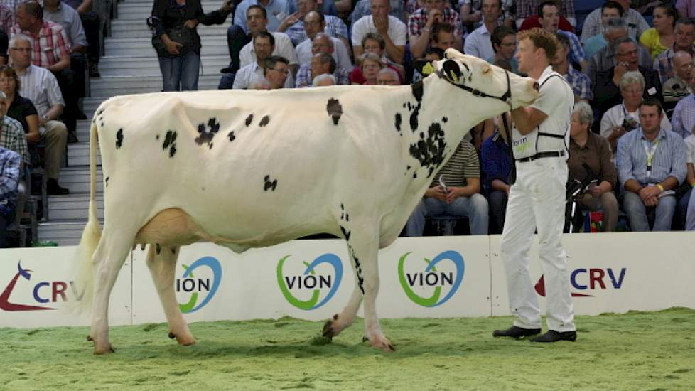 Haar brede speenplaatsing stond een kampioenschap echter in de weg.