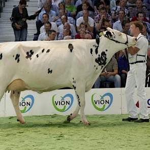 Haar brede speenplaatsing stond een kampioenschap echter in de weg.