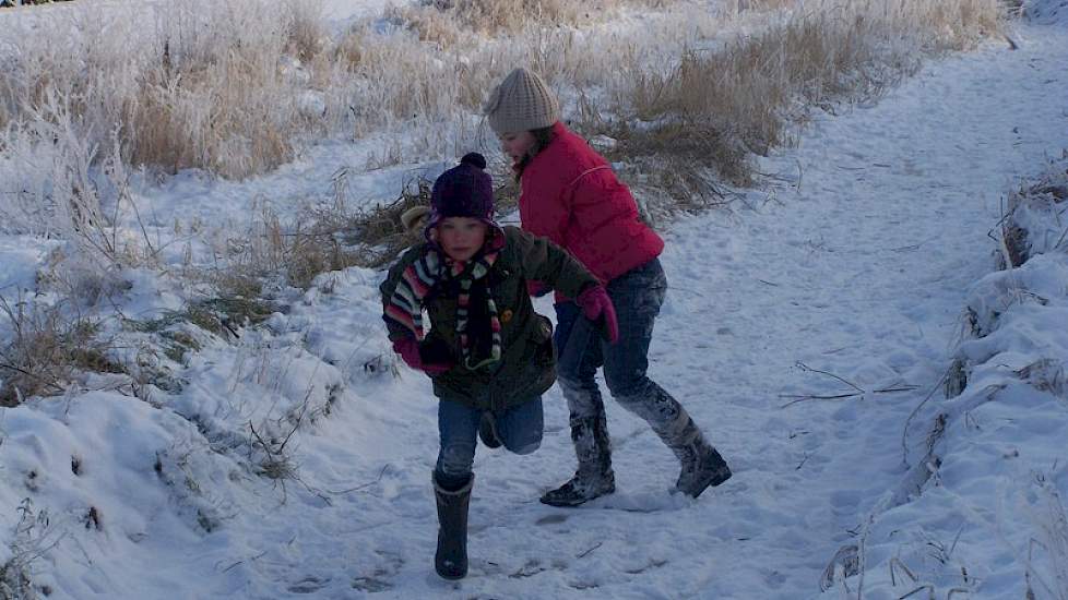 Mooie winterfoto's bij ons op het erf gemaakt!   Ingrid Hazenberg, De Moer (N-Br.)