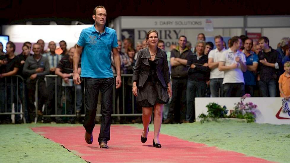 Kees en Hermy Kortleve uit Noordeloos (Z.-H.) fokten 19 honderdtonners op hun 100 koeien tellende melkveebedrijf. Het afgelopen jaar realiseerden ze met bijna 75.000 kilo melk de hoogste gemiddelde levensproductie bij de afgevoerde koeien.