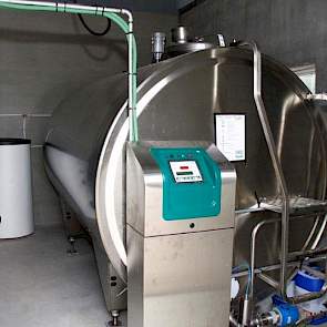 Ook de melktank met 6000 liter inhoud is van GEA.