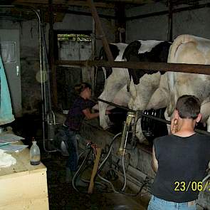 Melkput op de tweede huurplek.