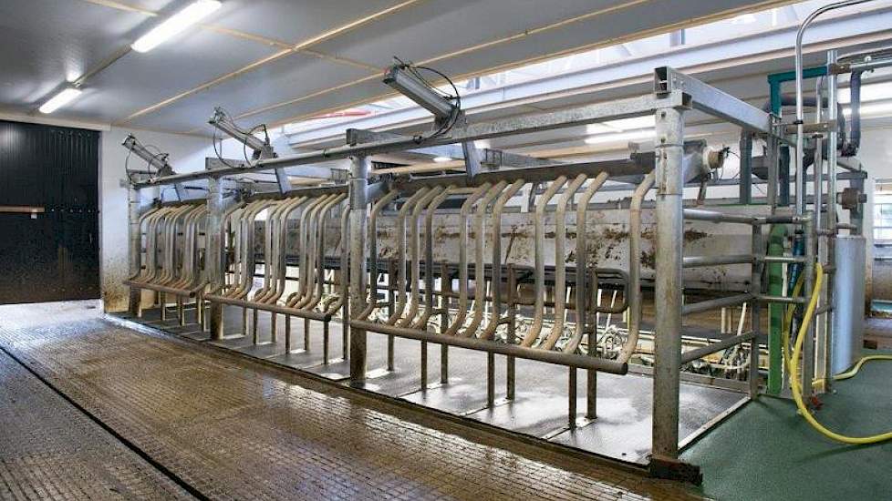 „We hadden in de oude stal ook een GEA-melkmachine, en deze scheelde toch 60 procent met de nieuwprijs", aldus de veehouder.