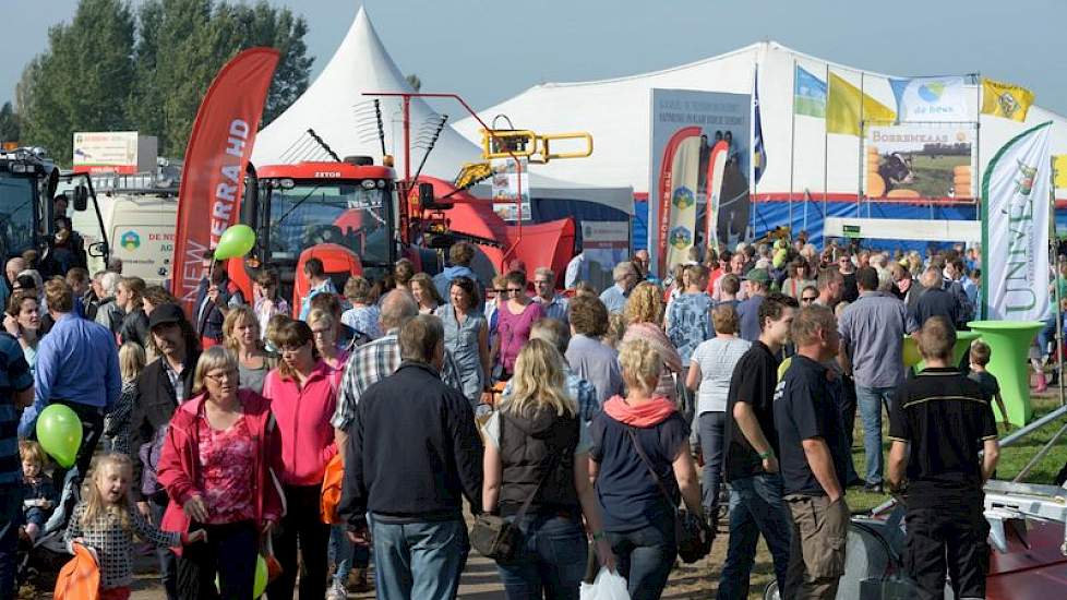 Het mooie weer stond garant voor een drukbezochte Fokveedag Boerenlandfeest.