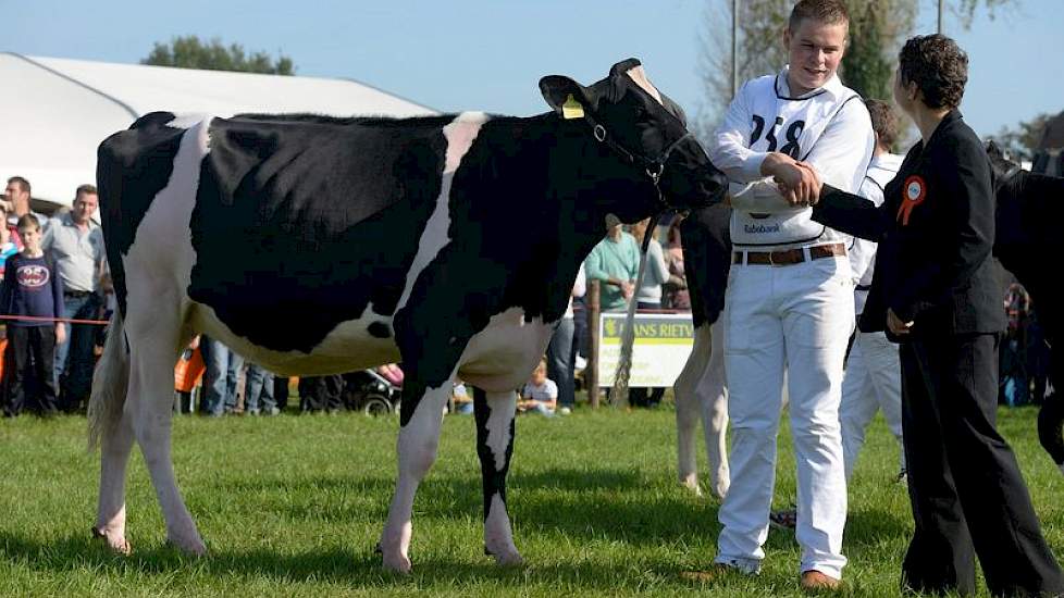 Op de fokveedag was er ook plek voor de jeugd, die met pinken deelnam. Het exterieur kampioenschap was er voor M.H. Daelynn 1 (Goldwyn x Mr. Sam) van Merwehoeve de Groot uit Herwijnen. Hendrik de Groot werd tevens uitgeroepen tot beste voorbrenger.