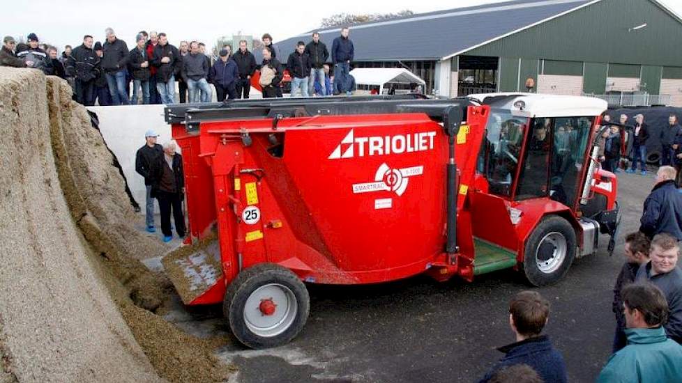 Naast de Triotrac demonstreerde het bedrijf ook de Smartrac. Dit is een zelfrijder die bedoeld is voor middelgrote bedrijven tot ongeveer 150 GVE.