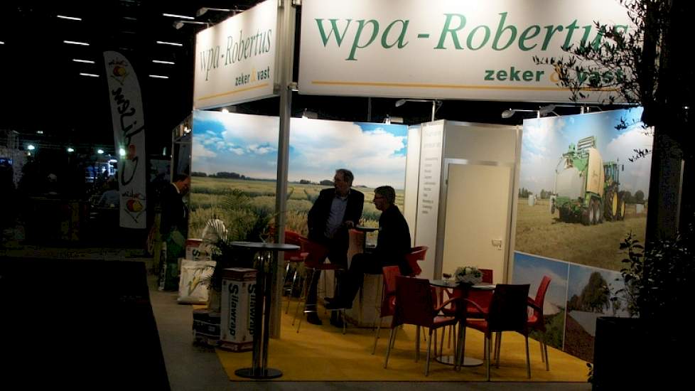 De AgroExpo maakte een rustige start. Standhouders presenteren vooral technische producten, diensten, energietechniek, voer, zaden, meststoffen en andere veehouderijgerichte producten.