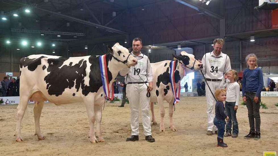 Ze moest het in de kampioenskeuring afleggen tegen haar volle zus Holec Redrose Braxy 2 van dezelfde eigenaar. Dat is ook de reden dat de persoon bij de koe op de foto het verkeerde hesje draagt.