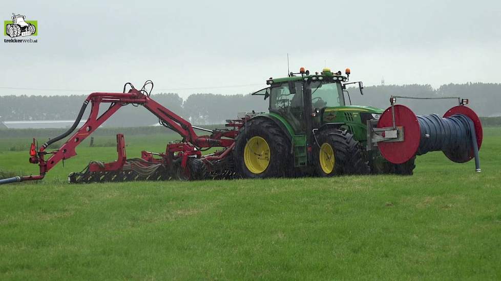 Toekomst bemesting van drijfmest op klei- en veengrond Trekkerweb manure slurry injection