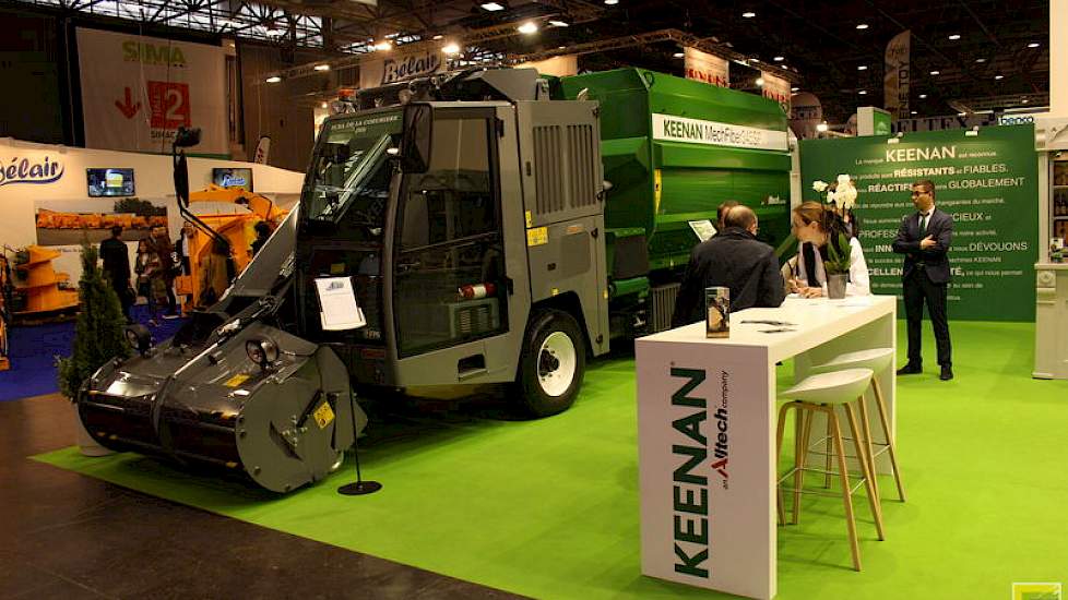 Keenan introduceert op de Sima de Mechfiber 345SP; een zelfrijdende voermengwagen die nog ontbrak in het productgamma.