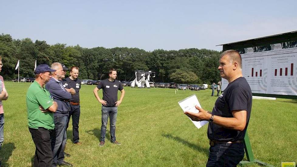 Johan Temmink presenteerde resultaten van vruchtbare kringloop Achterhoek. Die lieten zien dat er jaarlijks meer fosfaat van de bodem gehaald wordt dan dat er gebracht wordt. Het zou Temmink niet verbazen als veehouders binnen niet al te lange tijd bedrij