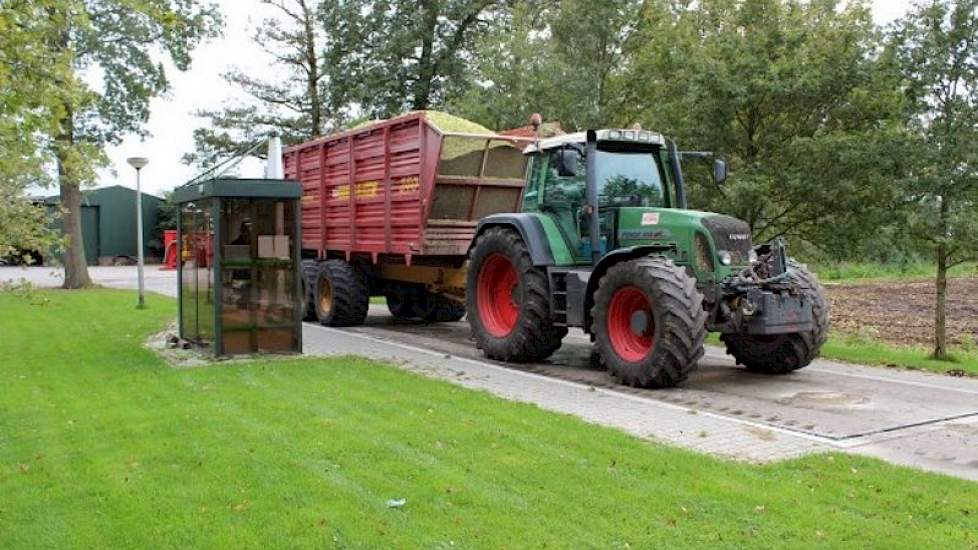 Iedere vracht van het perceel LG 30.248 ging bij de naburige loonwerker over de weegbrug