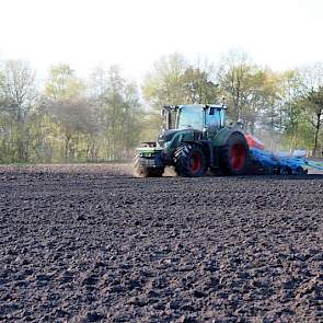 Mais zaaien op 22 april in West Brabant