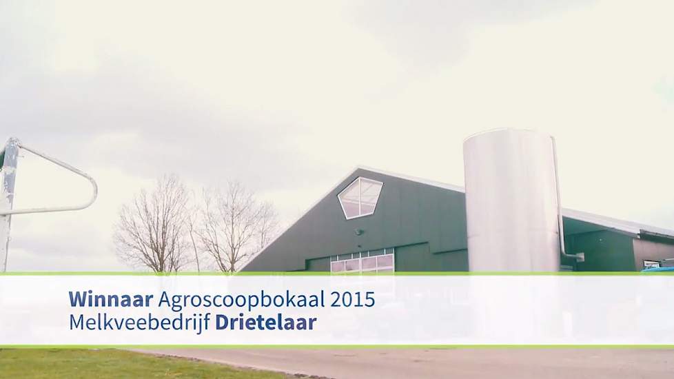 Agroscoopbokaal 2015 Melkvee: Melkveebedrijf Drietelaar