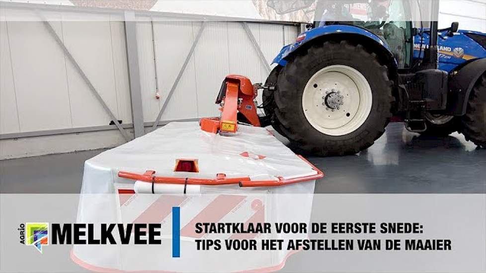 Tips voor het afstellen van de maaier: Kuhn gmd 3511