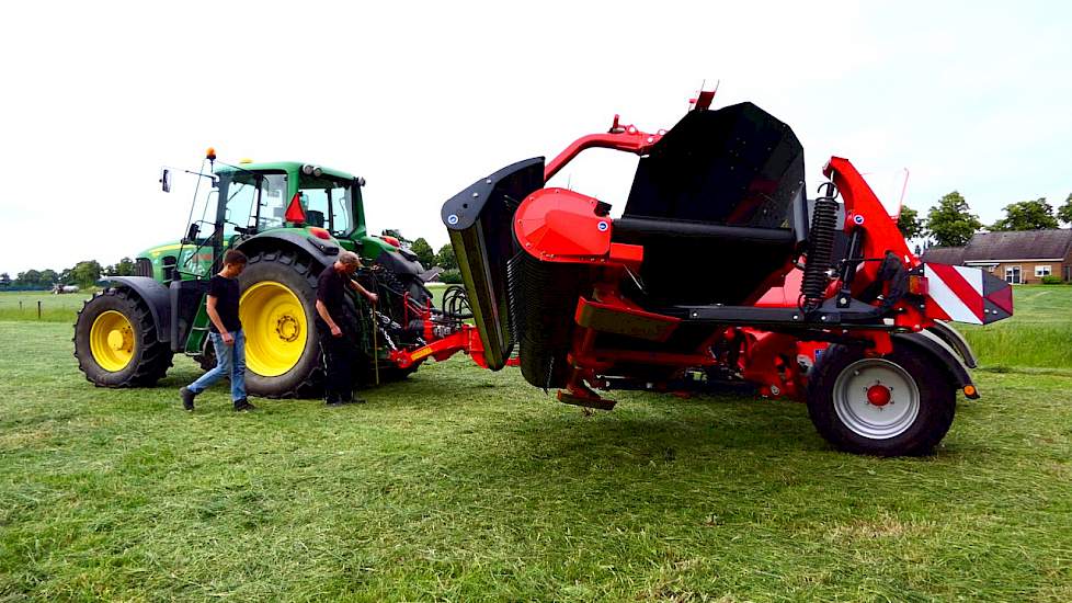 KUHN MERGE MAXX 950 gebruikerservaring loonbedrijf Sevink